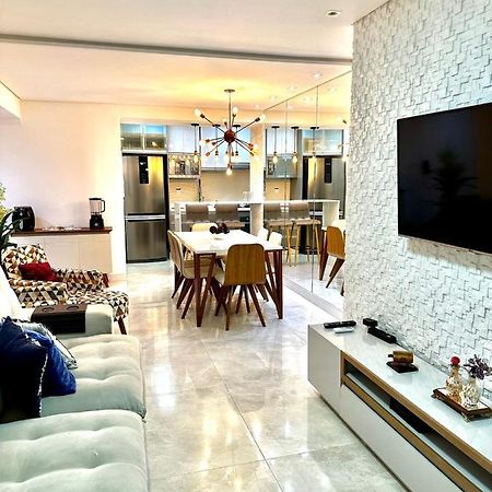 Apartamento top de linha praia da enseada Guarujá Esterno foto