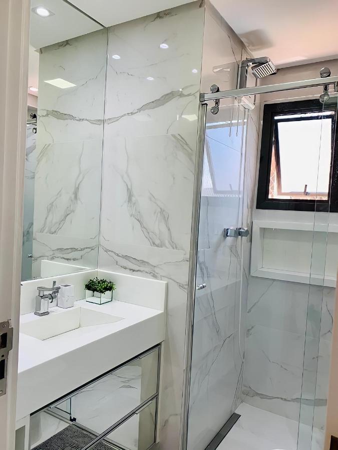 Apartamento top de linha praia da enseada Guarujá Esterno foto