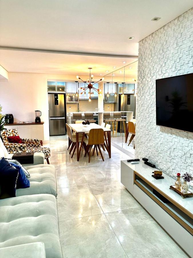 Apartamento top de linha praia da enseada Guarujá Esterno foto